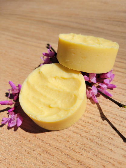 Vanilla Almond Lotion Bar - all natural moisturizer