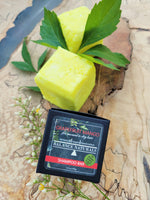 conditioning shampoo bar in eco friendly packaging