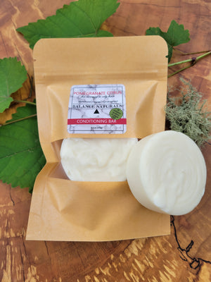 conditioner bars in eco friendly packaging