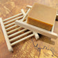 picture of natural-colored soap dish with best bar soap