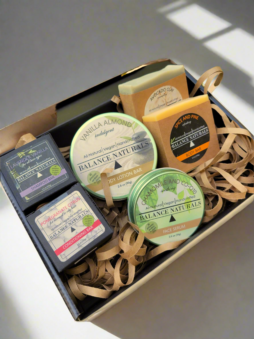 skincare natural products in eco friendly packaging